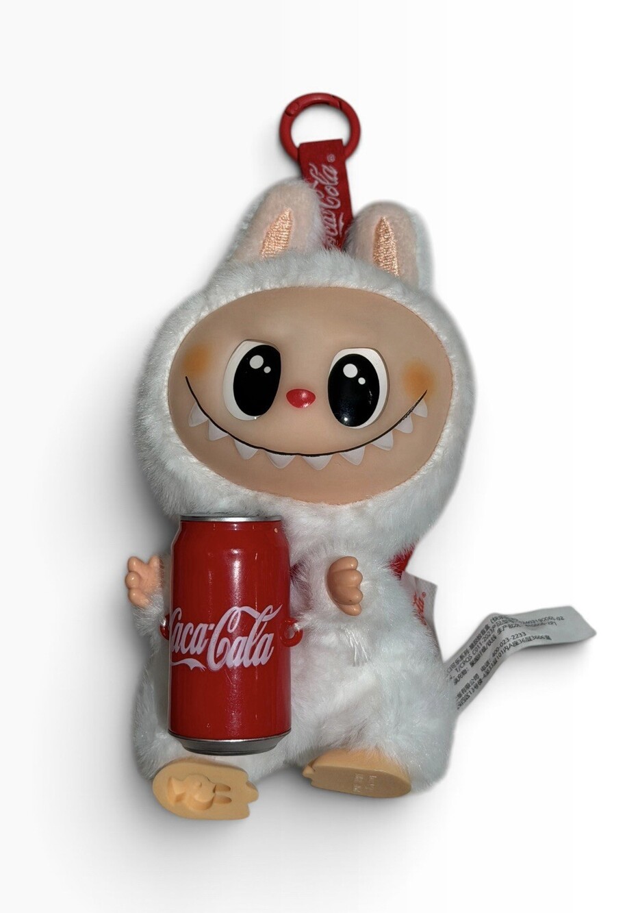 POP MART The Monsters Labubu Coca-Cola Plush Authentic Happy Factor Without Box